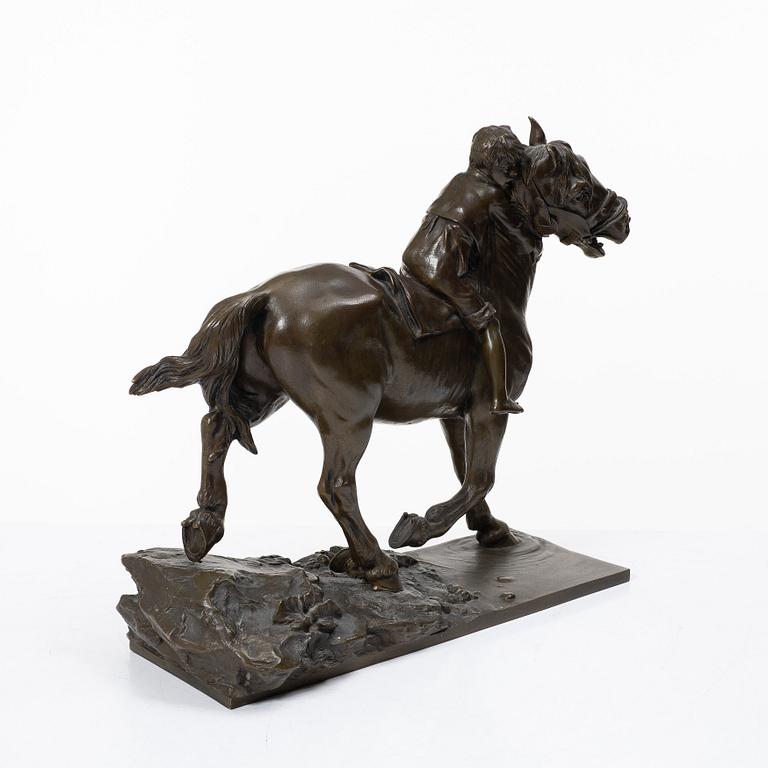 Berndorf, boy on horseback.
