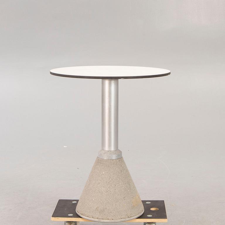 A Konstantin Grcic, concrete "Table one bistro" table for Magis, Italy, 2000s.