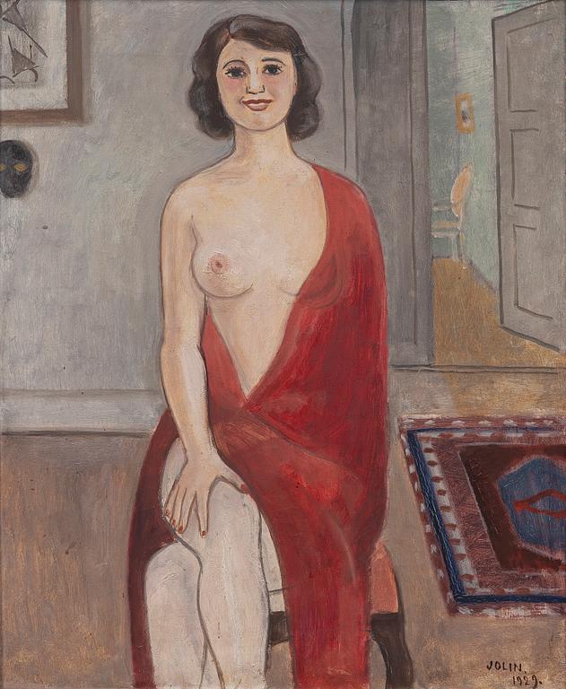 Einar Jolin, Sittande modell.
