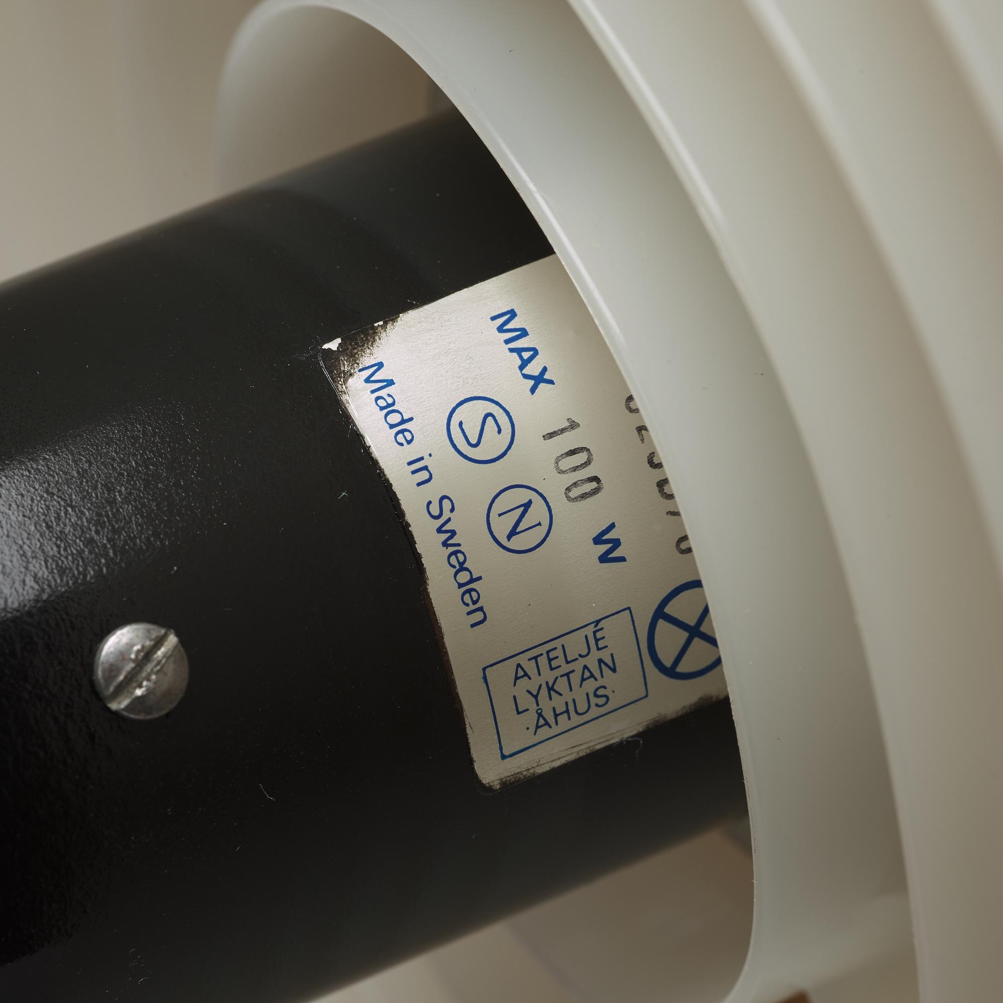 ANDERS PEHRSON, bordslampor, ett par, "Bumling", Atlejé Lyktan, Åhus, 1900-talets andra hälft.