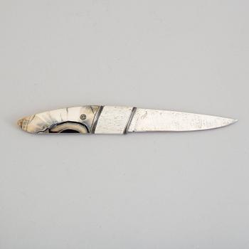 ANDRZEJ RYBAK, kniv, "Gentlemans Knife", samtida.