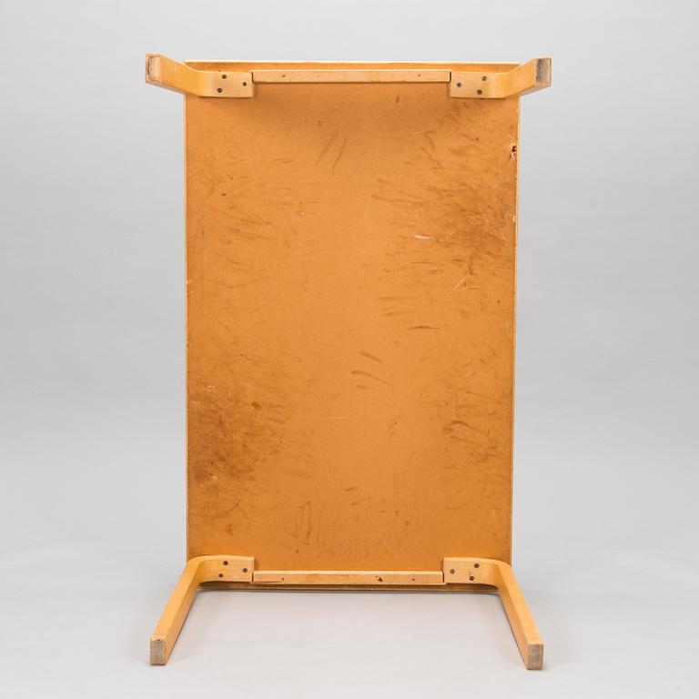 Alvar Aalto, a 1960's '82' table and six '66' stools for O.Y. Huonekalu-ja Rakennustyötehdas A.B.