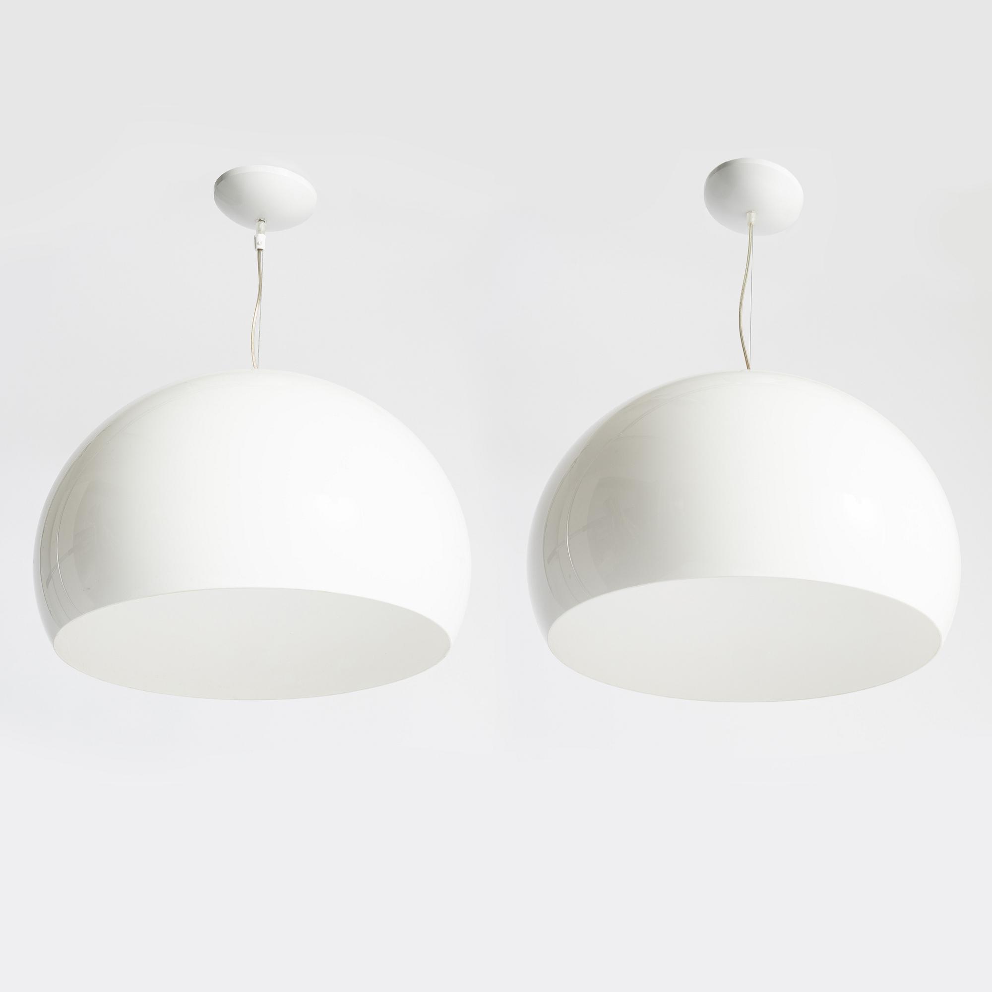 Ferruccio Laviani, taklampor, ett par, "FL/Y". Kartell, 2000-tal.
