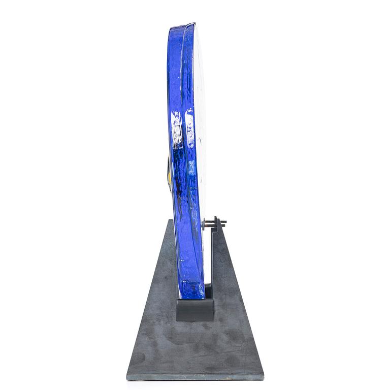 Bertil Vallien, Sculpture, art glass. Kosta Boda, limited edition of 100. Signed and numbered.