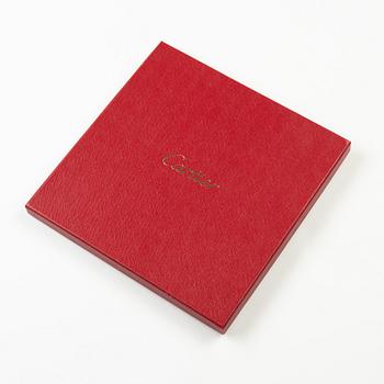 Cartier, a jaquard silk scarf.