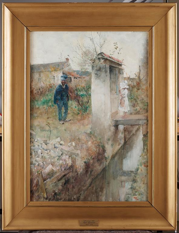 Carl Larsson, "I Montcourt" (In Montcourt).