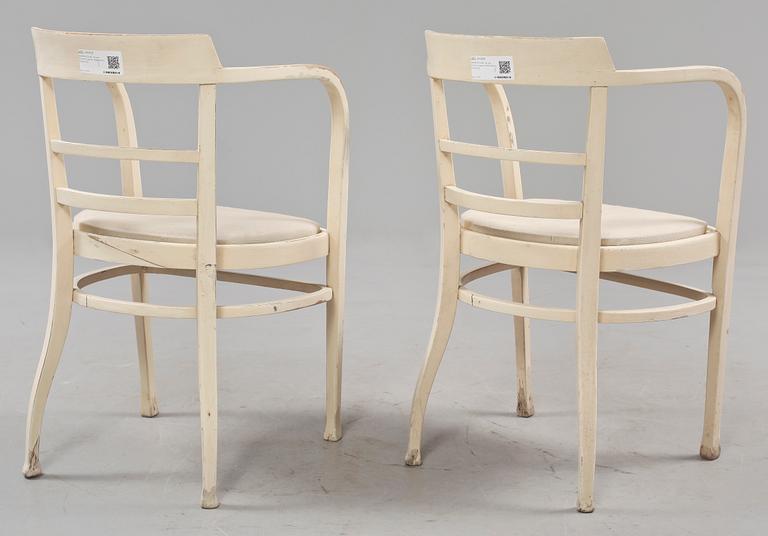 KARMSTOLAR, ett par, Thonet, jugend, 1900-talets första del.