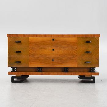 An Art Deco dresser from KM möbler, 1930s.