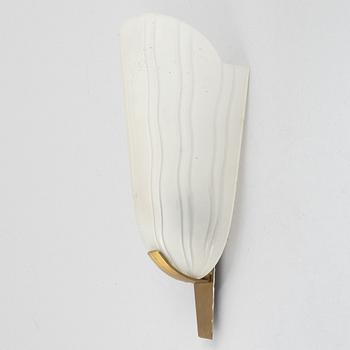 Harald Notini, a wall lamp, model "8496", Arvid Böhlmarks Lampfabrik, Stockholm, 1940s.