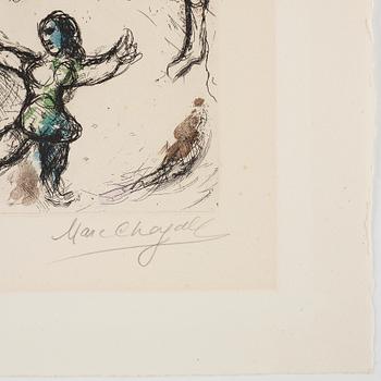 MARC CHAGALL, färgetsning, 1968, signerad med blyerts och numrerad 43/50.