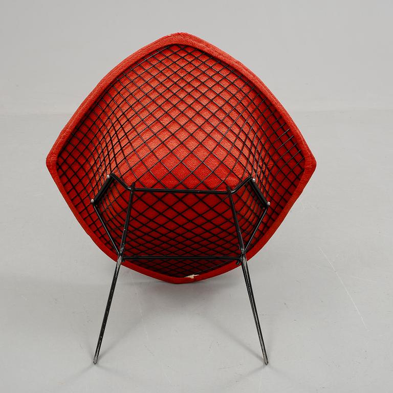 STOL, "Diamond chair", Harry Bertoia, 1900-talets andra hälft.