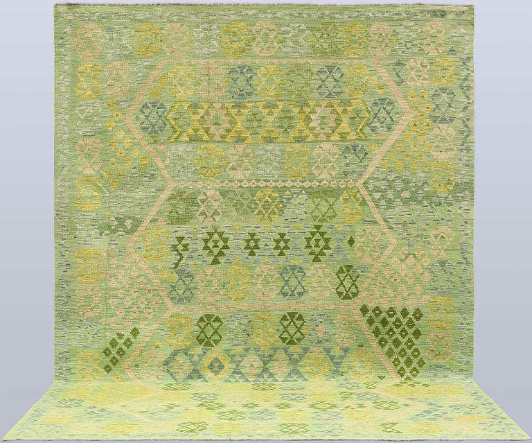 A Kelim carpet, 361 x 258 cm.