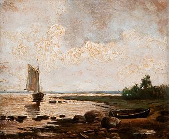 Feodor Vasilev, VIEW FROM THE SHORE.