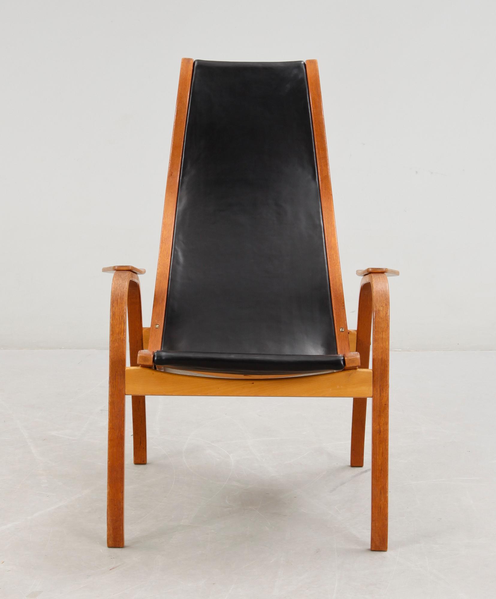 KARMSTOL, "Kurva", Yngve Ekström, tillverkad mellan 1953-56.