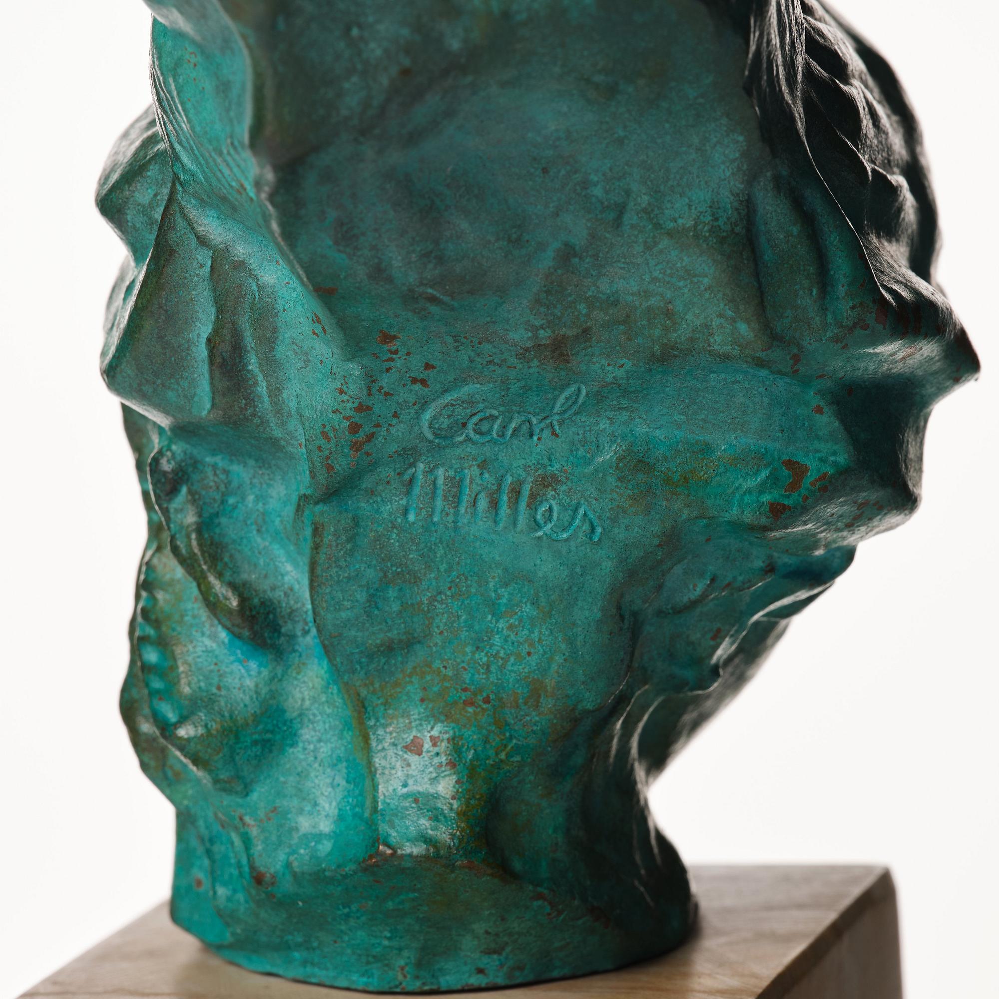 Carl Milles, "Lilla Europahuvudet".