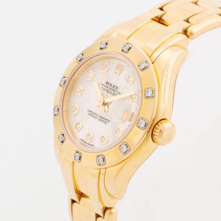 Rolex, Datejust, Pearlmaster, "Mother of Pearl Diamond Dial", ca 2012.