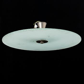 a 1920's ceiling light, diameter 80 cm.