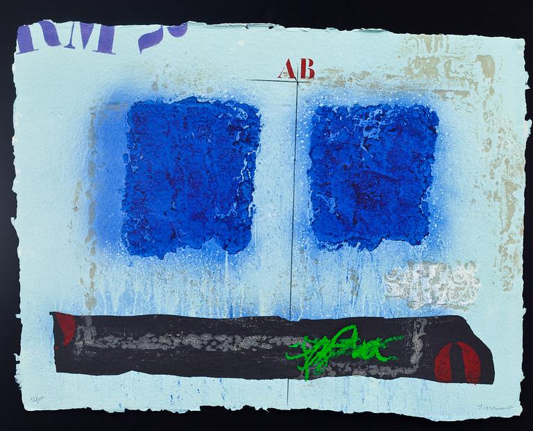 JAMES COIGNARD, carborundumetsning, signerad och numrerad 16/40.