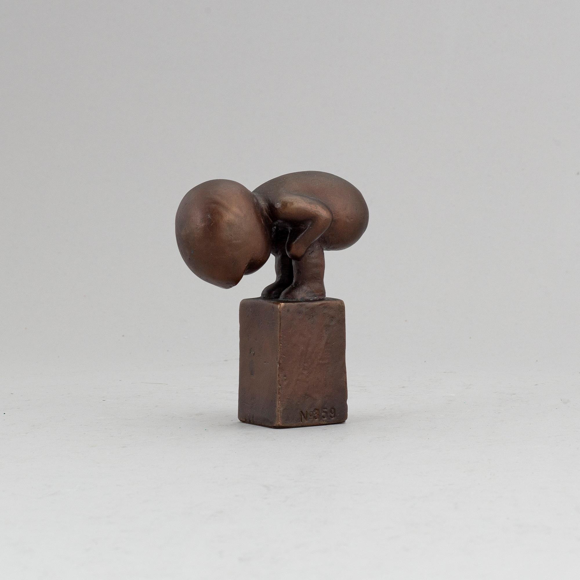 LISA LARSON, a bronze sculpture, "The Ant" No 359.