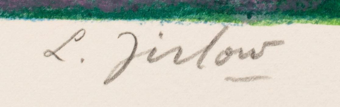 LENNART JIRLOW, färglitografi, signerad och numrerad, 1087/1999,