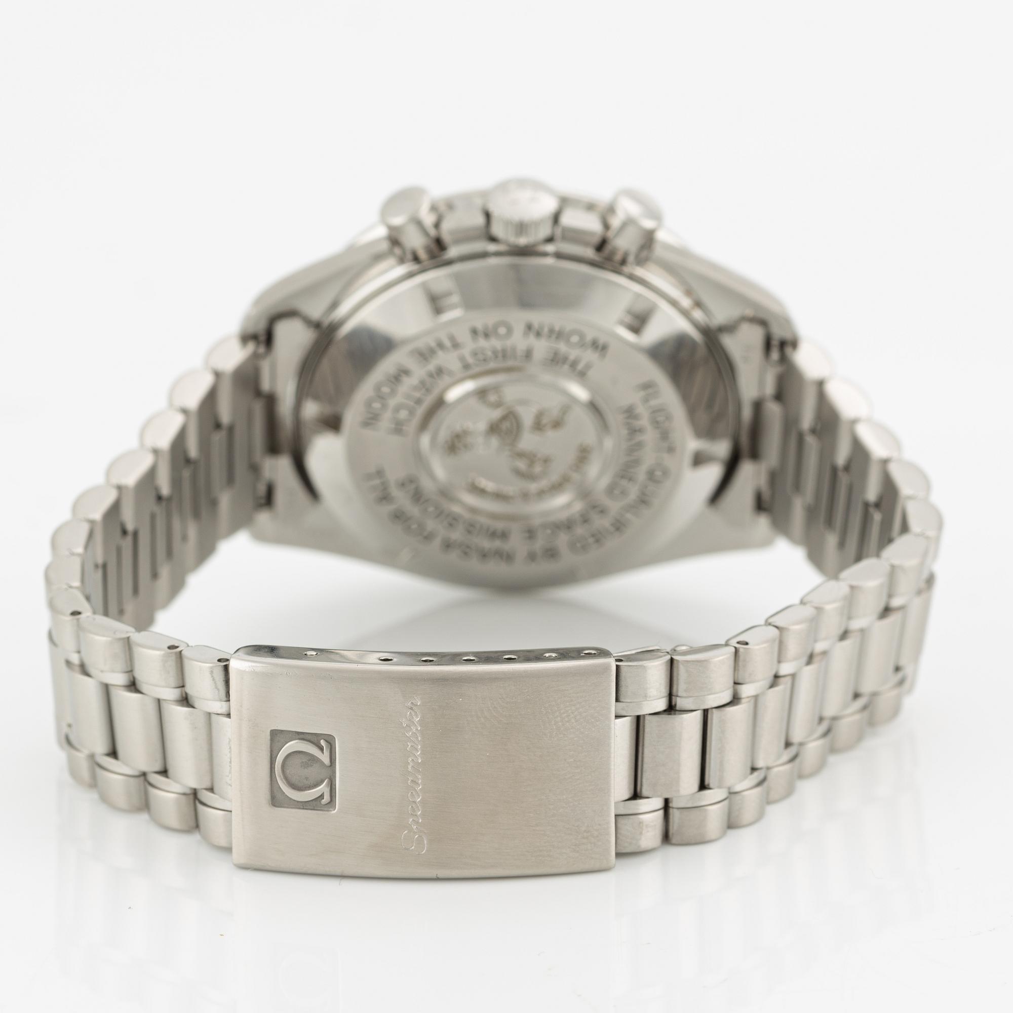 Omega, Speedmaster, Professional, "Moonwatch", chronograph, wristwatch, 42 mm.