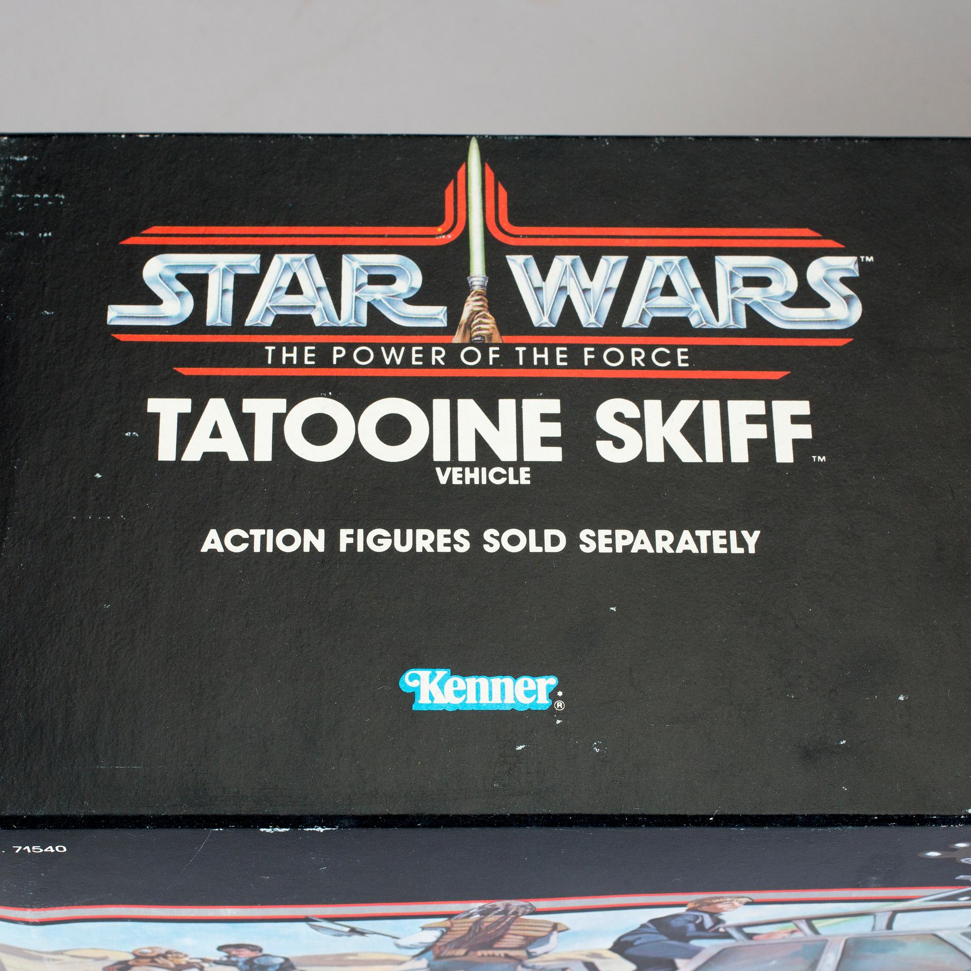 STAR WARS, Tatooine Skiff i oöppnad kartong, Kenner, 1984.