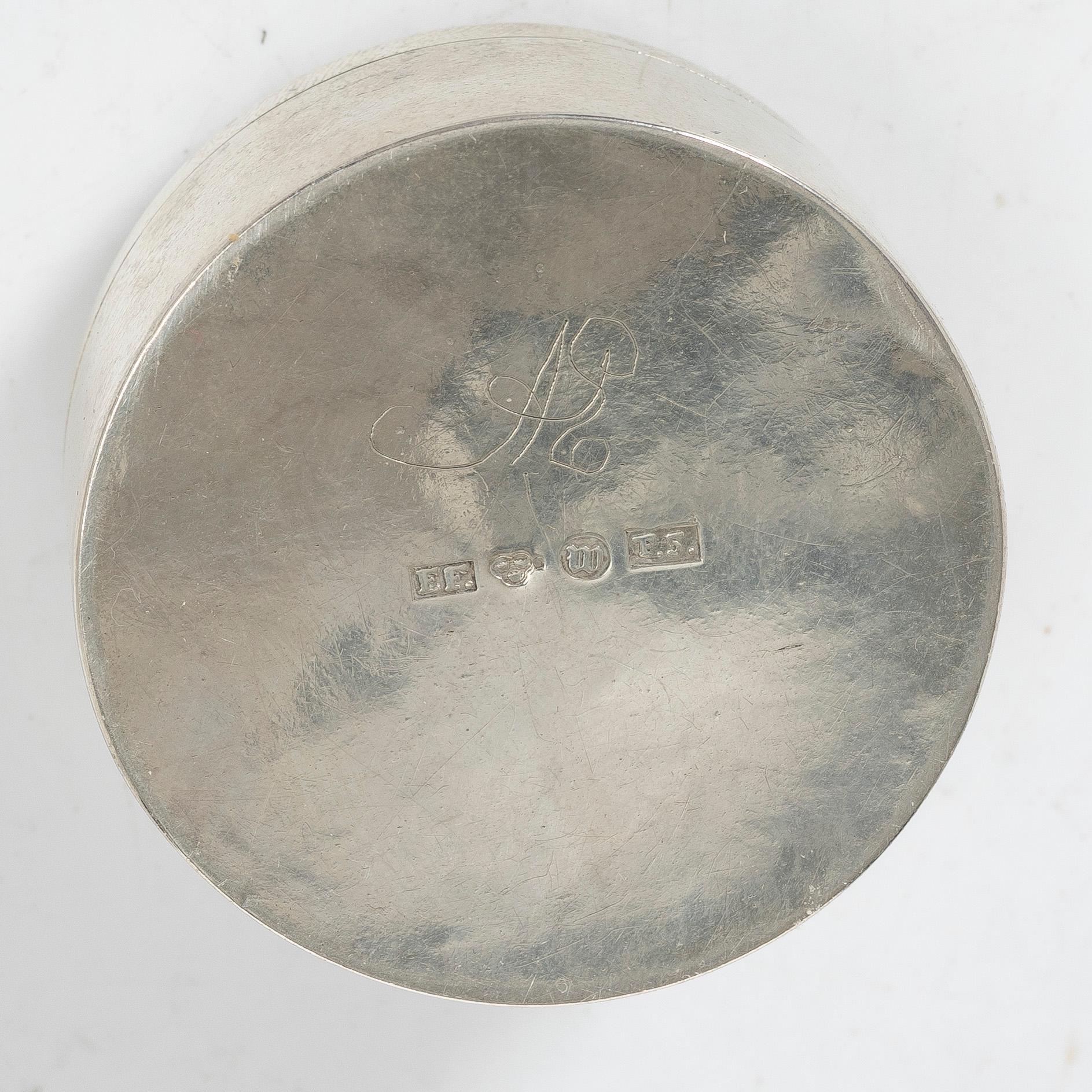 Table accessories, 7 pieces, silver, including Denmark 1880s.
