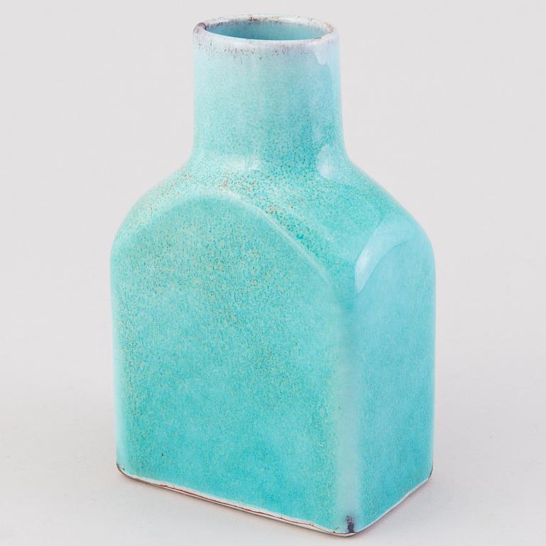 Toini Muona, STONEWARE VASE, signed TM, Arabia.