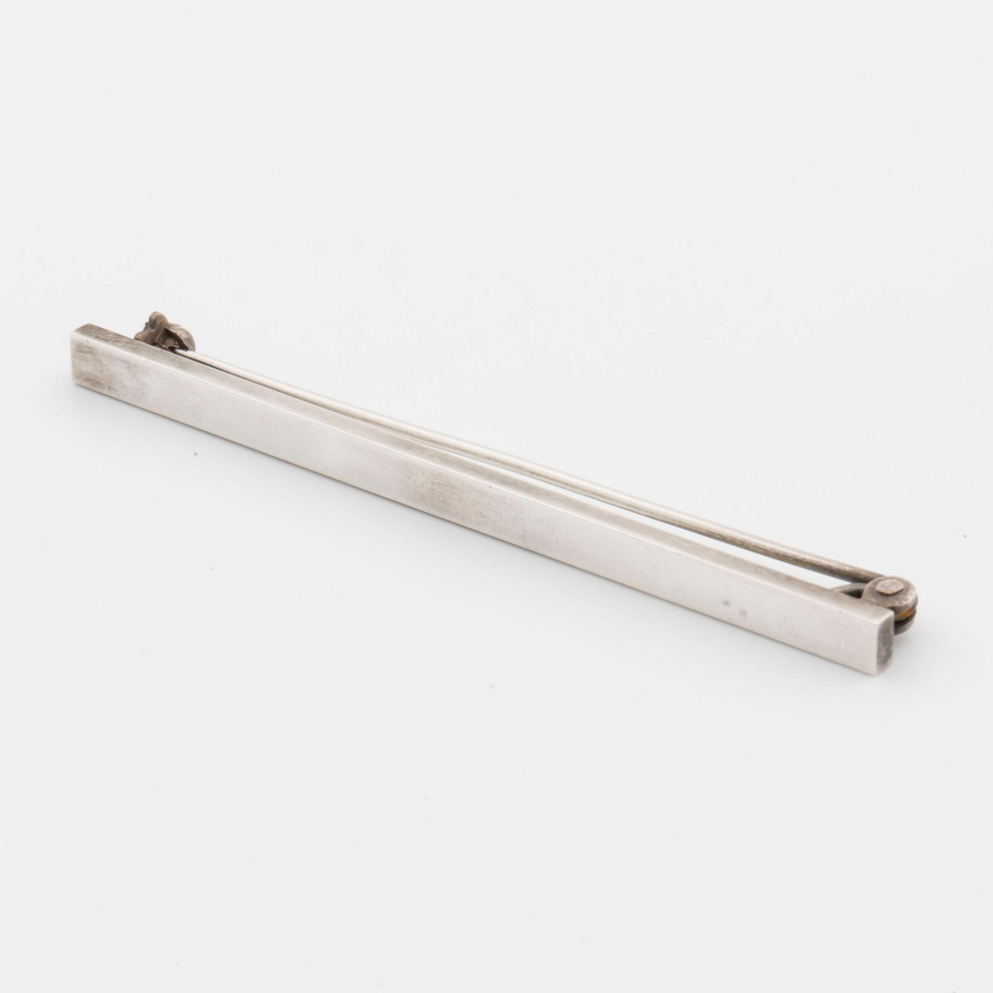 WIWEN NILSSON, brosch, silver, Lund 1945,