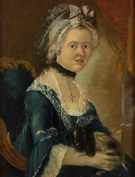 ANDERS BERGIUS, attributed, oil on canvas mounted on board, a pair.