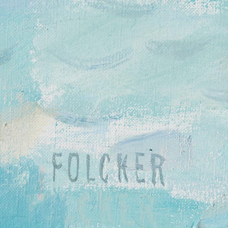 GÖRAN FOLCKER, olja på duk, sign.