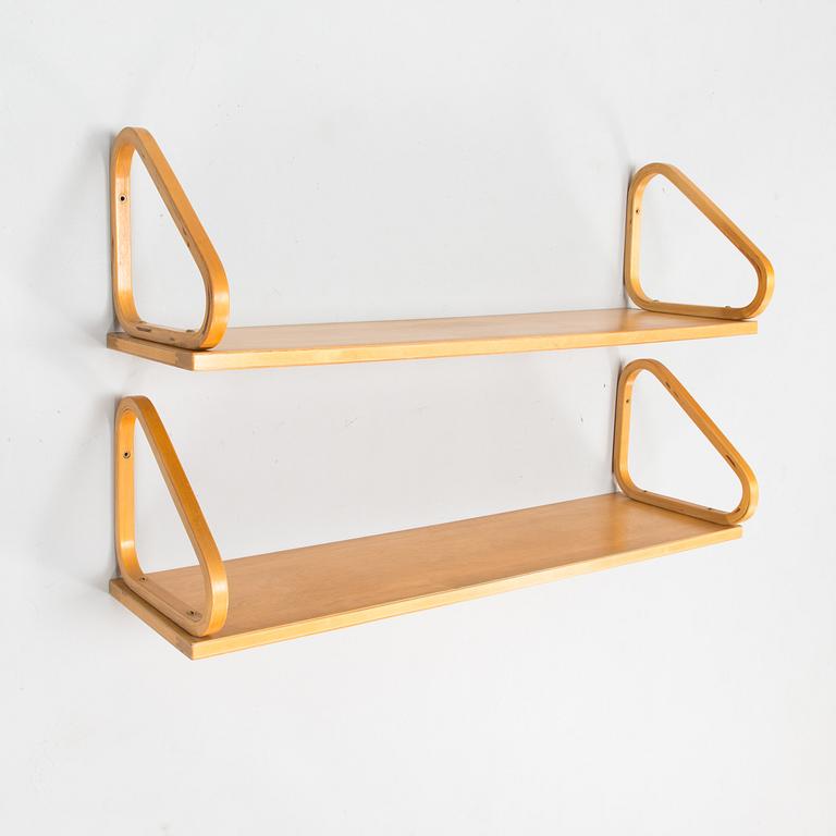 Alvar Aalto,  Two mid 20th Century '112B' shelves for Artek.