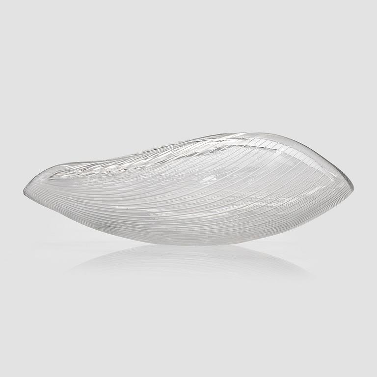 Tapio Wirkkala, taidelasi, malli 3342, signeerattu Tapio Wirkkala Iittala.