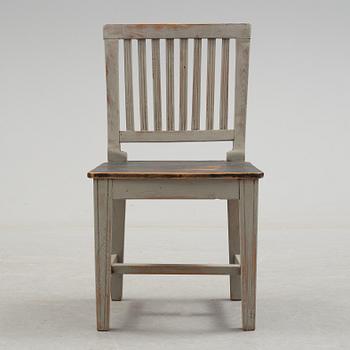 a gustavian style childrens chair.