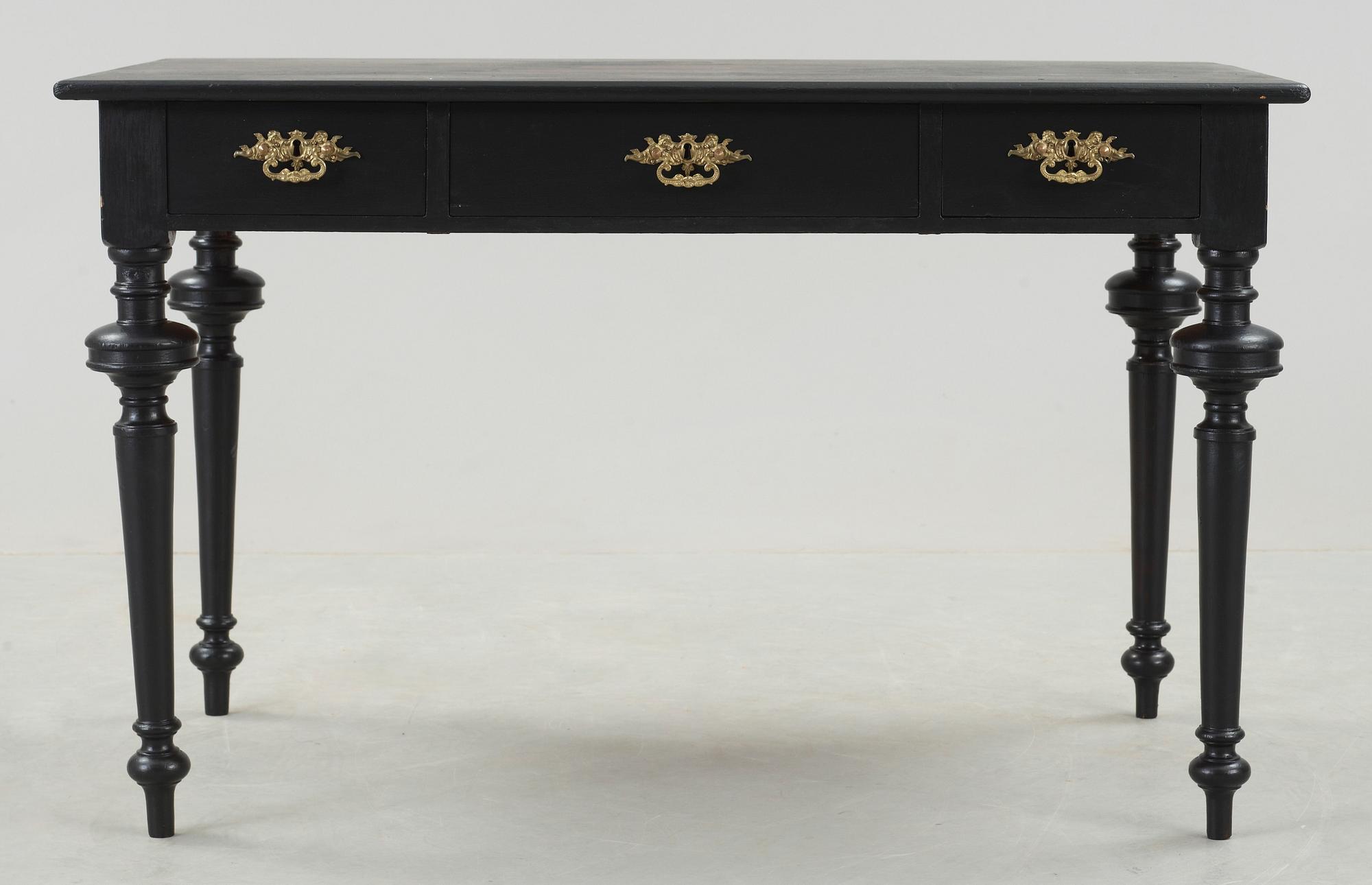 SKRIVBORD, nyrenässans, 1800-talets slut.