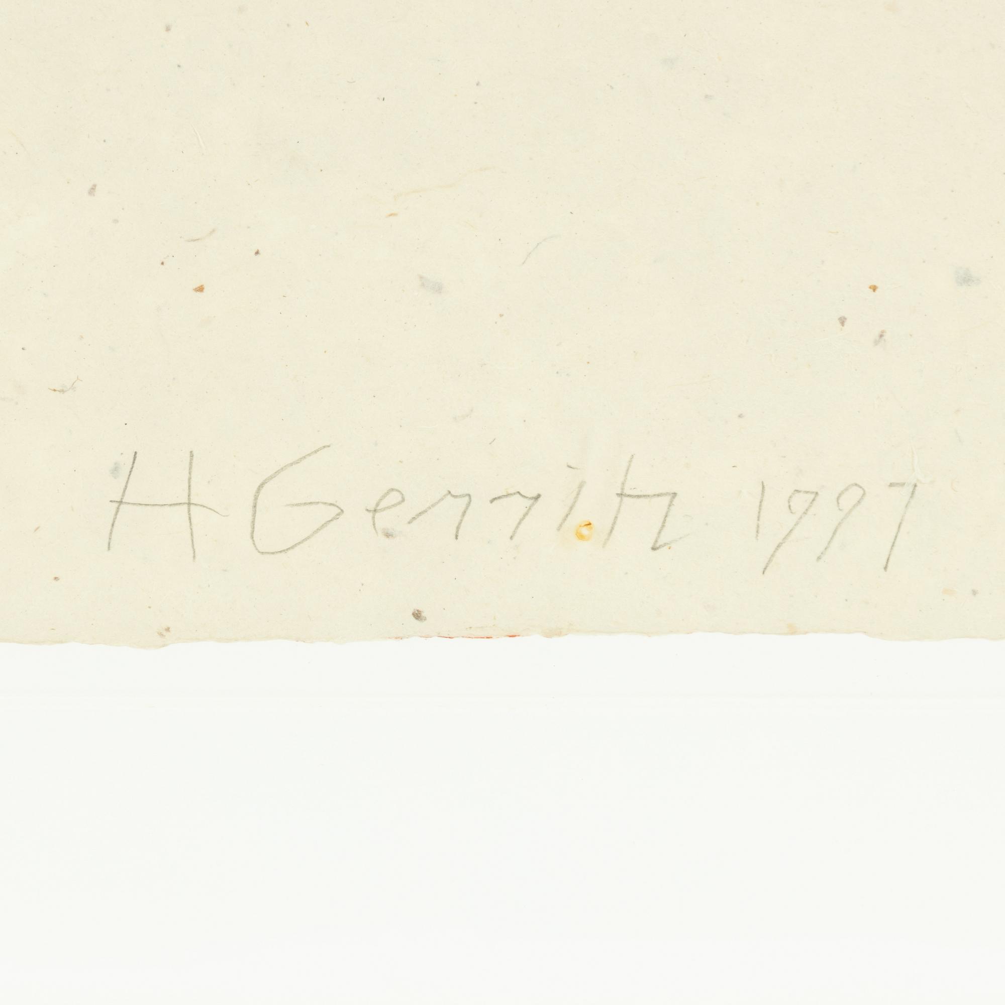 Harrie A. Gerritz, Utan titel.