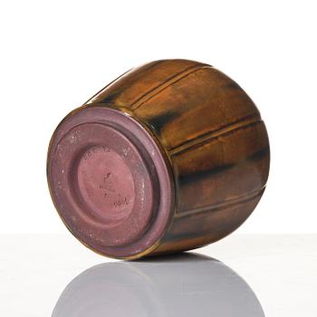 Wilhelm Kåge, a Farsta stoneware vas, Gustavsberg Studio 1953.