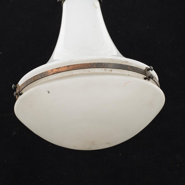 A "LUZETTE" CEILING LAMP BY PETER BEHRENS AEG, GERMANY 1920(30'S.