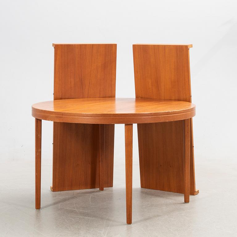 Matbord, Skaraborgs Möbelindustri AB, Tibro, 1960-tal.