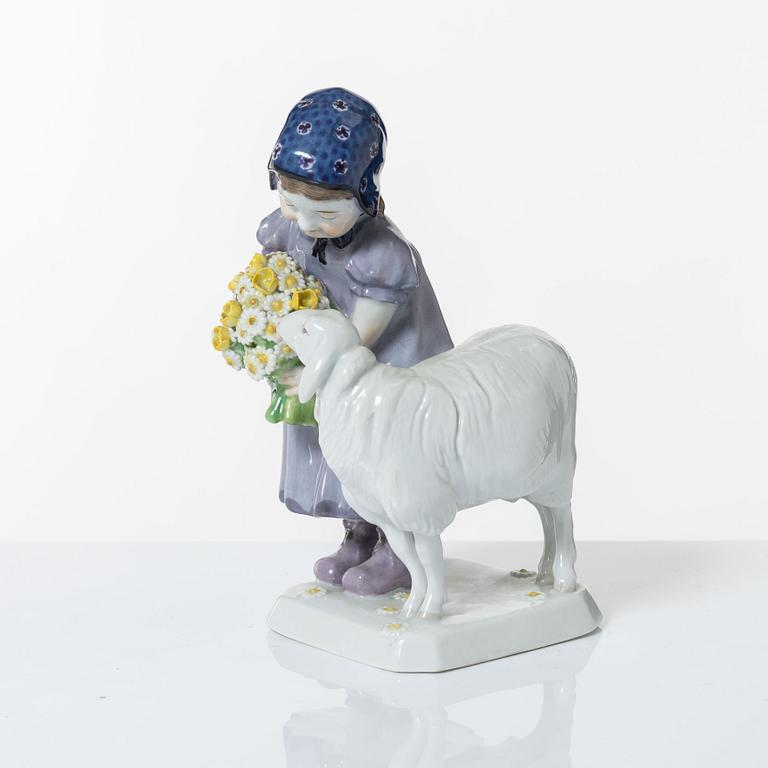 Max Bochmann (1874-1942), a porcelain figurine Meissen, Germany, early 20th Century.