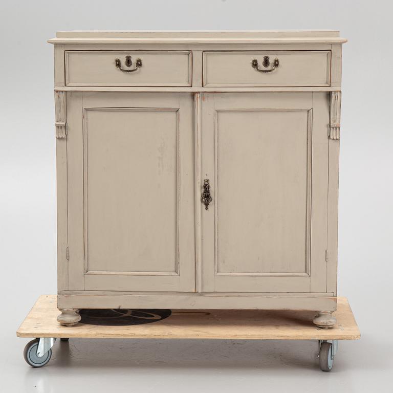 A cupboard, circa 1900.
