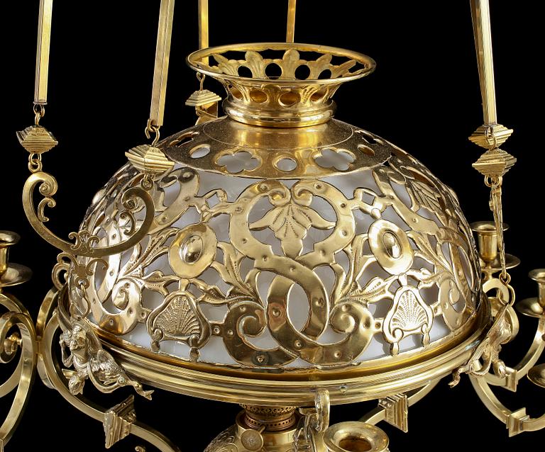 TAKFOTOGENLAMPA, 1800/1900-tal.