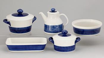 PARTI PORSLIN, 5 delar, "Koka", Rörstrand.