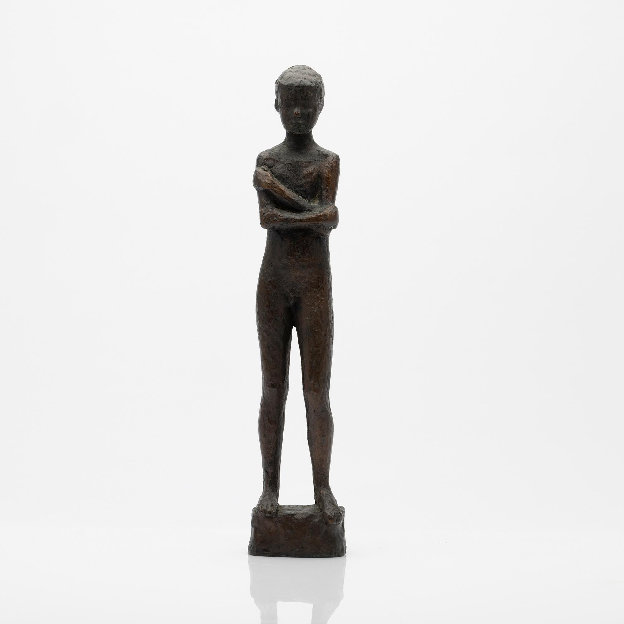 Ivar Ålenius-Björk, sculpture, bronze.