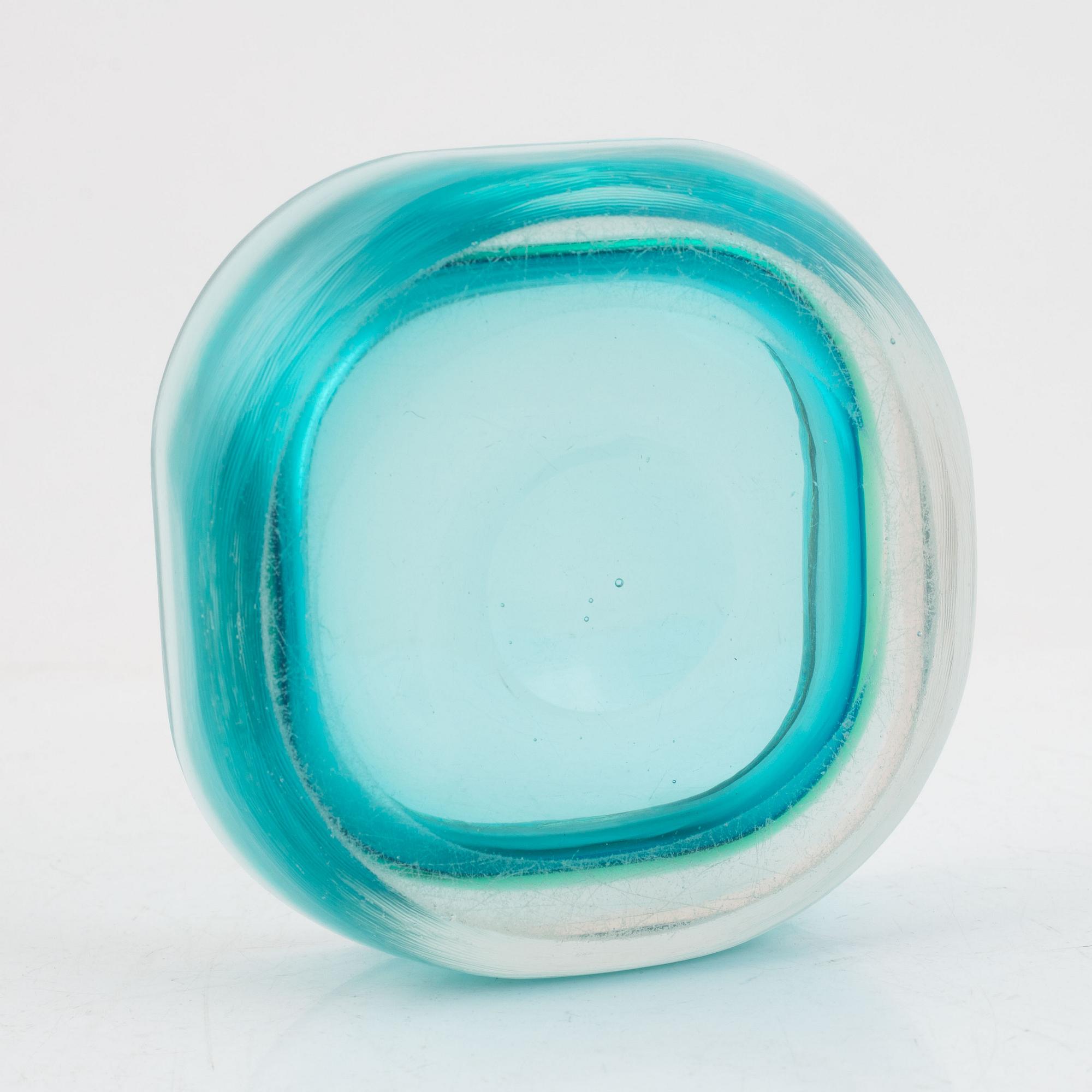 Paolo Venini, ashtray, 'Incisi', Murano, Italy.