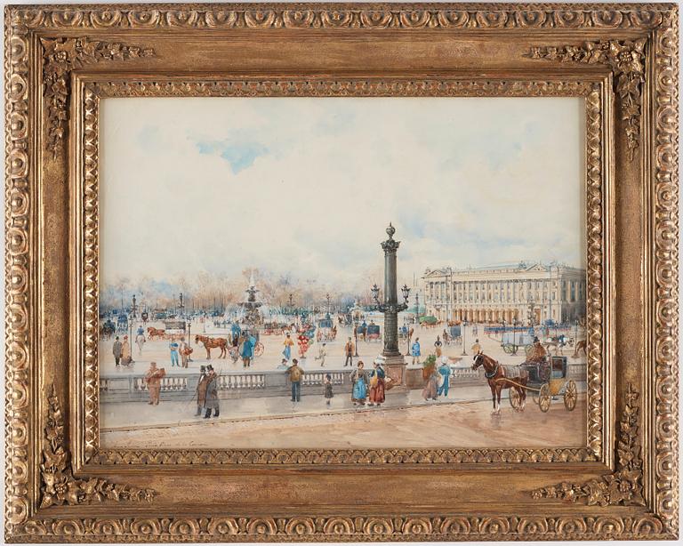 Anna Palm de Rosa, "Place de la Concorde".