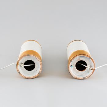 A pair of table lamps from Bergboms, 20th century.