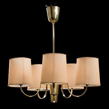 PAAVO TYNELL, TAKLAMPA, modell 9031, Taito, 1900-talets mitt. Höjd 65 cm.