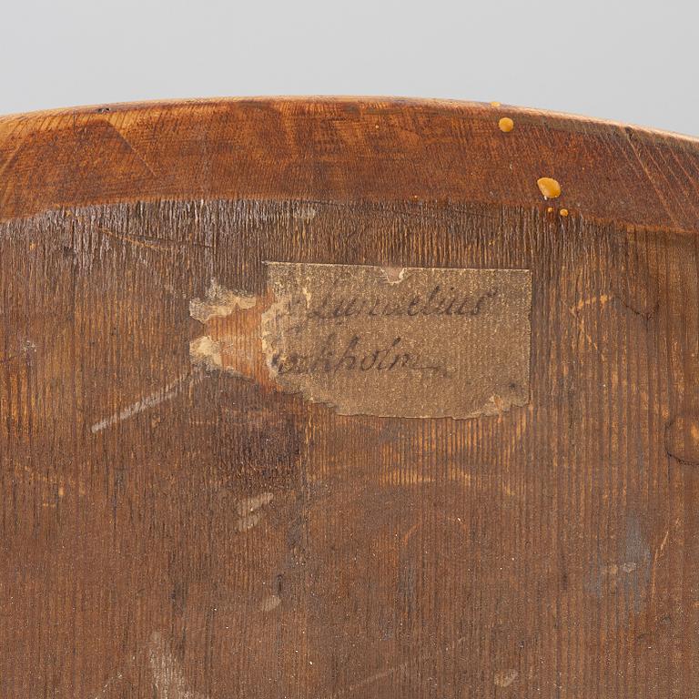 Lorentz Wilhelm Lundelius, fällbord, Köping/Kungsör omkring år 1800.