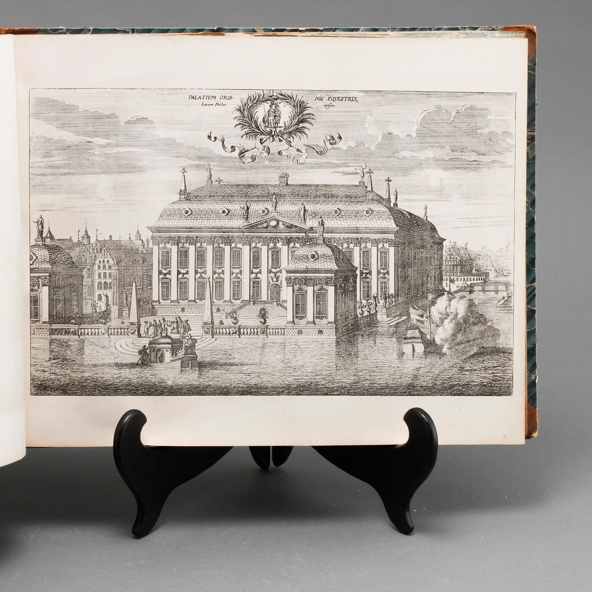 BOK, "Suecia Antiqua et Hodierna", Erik Dahlberg, volym I, omkring sekelskiftet 1900.